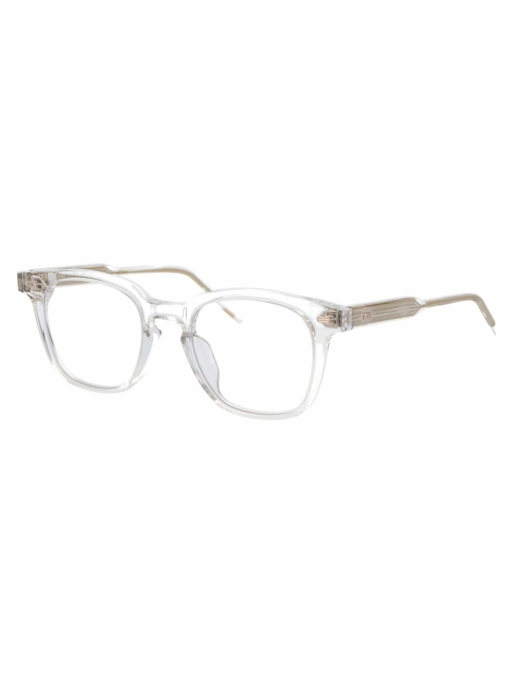GENTLE MONSTER Kubo Clear Crystal Square Frame Glasses